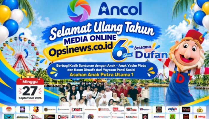 Enam Tahun Mengabdi, Opsinews.co.id Jadikan Momentum Berbagi dan Peduli Sesama