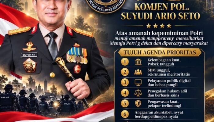 Polisi Watch Ucapkan Selamat, Suyudi Aryo Seto Jadi Kapolri, Wahyu Hadiningrat Wakapolri1