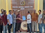 Sayuti Achmad Ambil Formulir Bakal Calon Ketua PWI Aceh 2026-2031