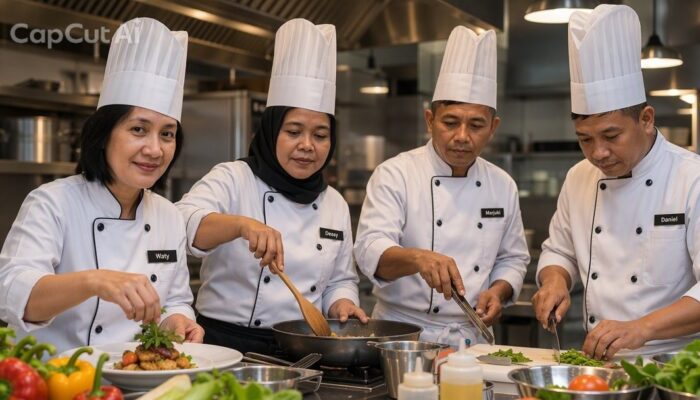 Tim Chef LMK KSA Geruduk Kediaman Ketuanya