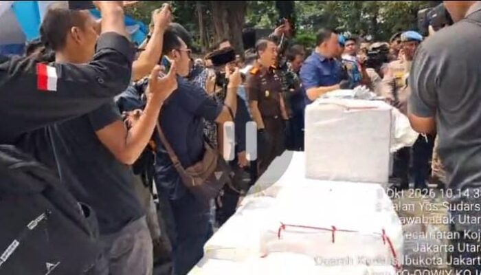 Polres Metro Jakarta Utara  Musnahkan Obat Keras dan Berbahaya