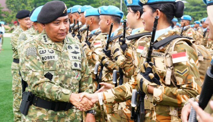 Satgas BGC TNI Konga XXXIX-G Monusco Tiba di Tanah Air