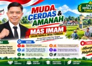 Usung Tagline Mbangun Desa, Mulyakake Warga, Mas Imam Siap Maju di Pilkades Tunggak