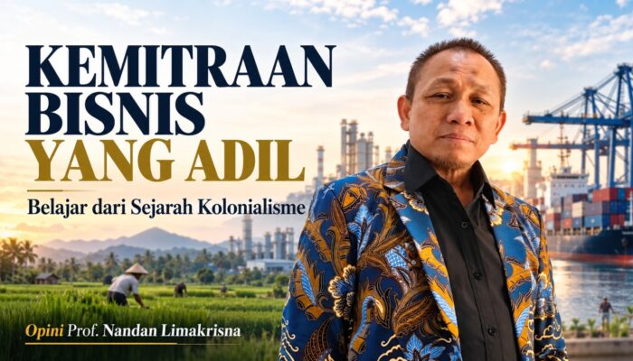 Dominasi Ekonomi Bukan Segalanya, Prof. Nandan Limakrisna Dorong Kemitraan Bisnis Berkeadilan